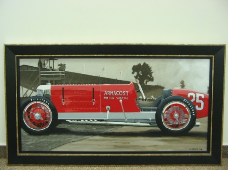 Harold James Cleworth’s Famous automotive artist with Great lithographs